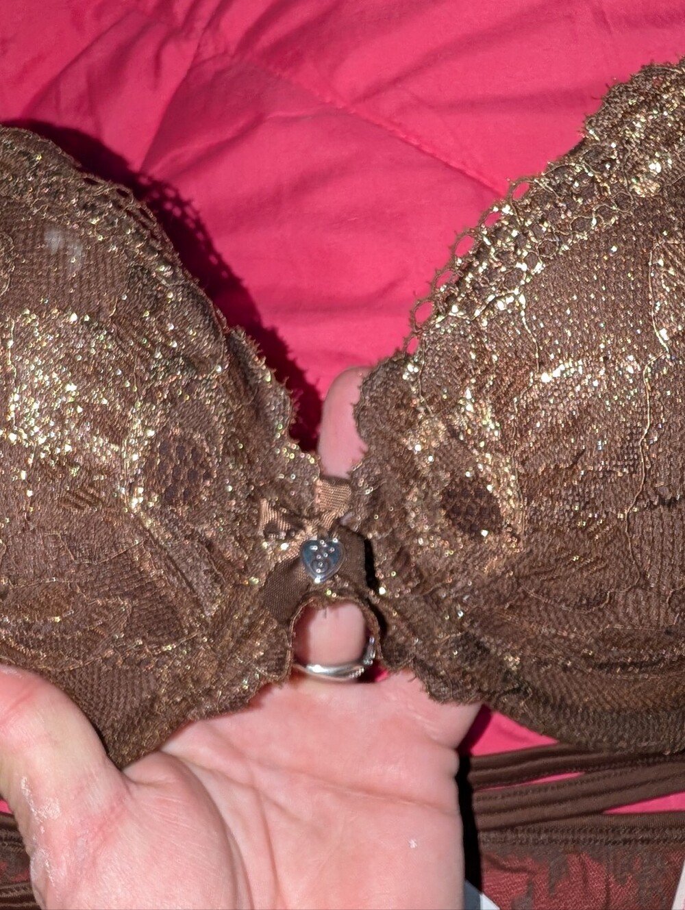 Victoria's Secret Bra & Thong Set 38 B & LG NWT - Picture 5 of 5